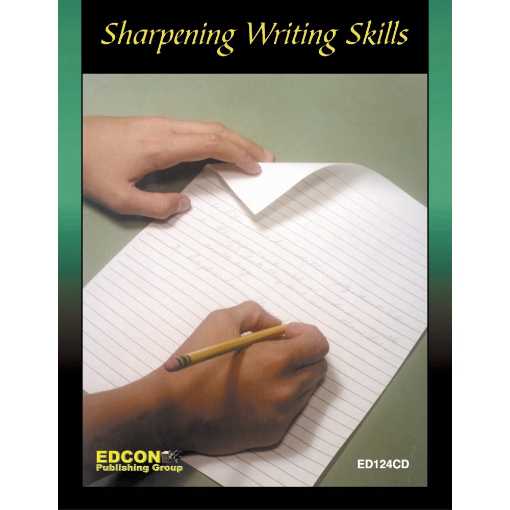 Sharpening Writing Skills Lesson 2, Learning About Verbs